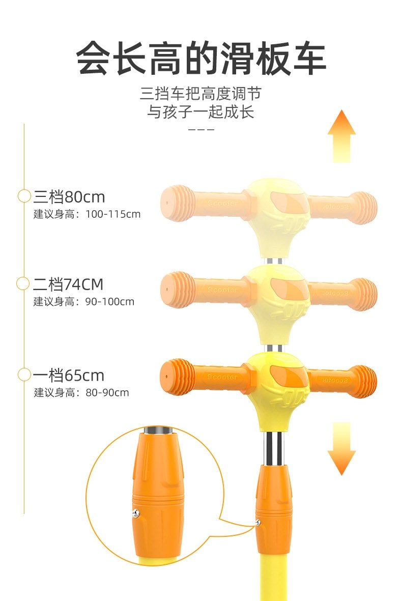Детский трехколесный скейтборд оптом