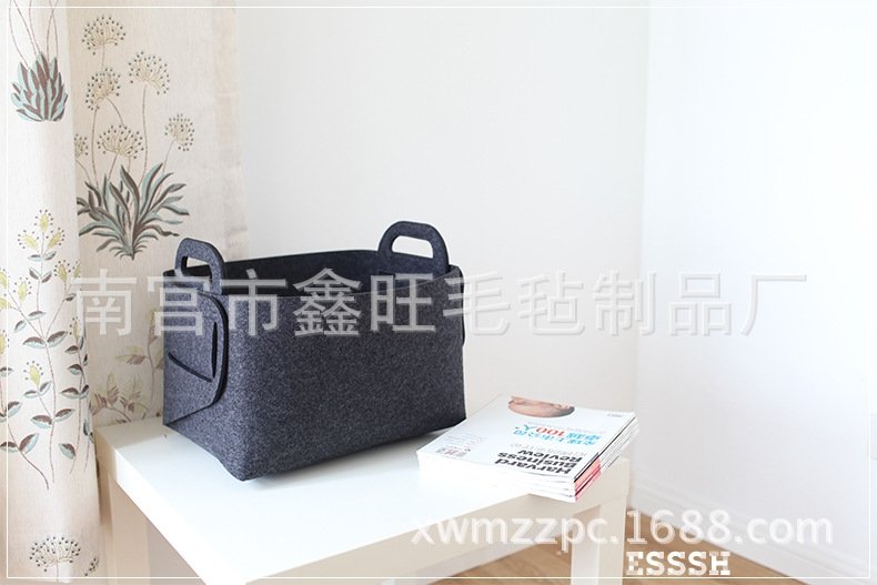 Многофункциональная складная корзина для хранения из войлока оптом