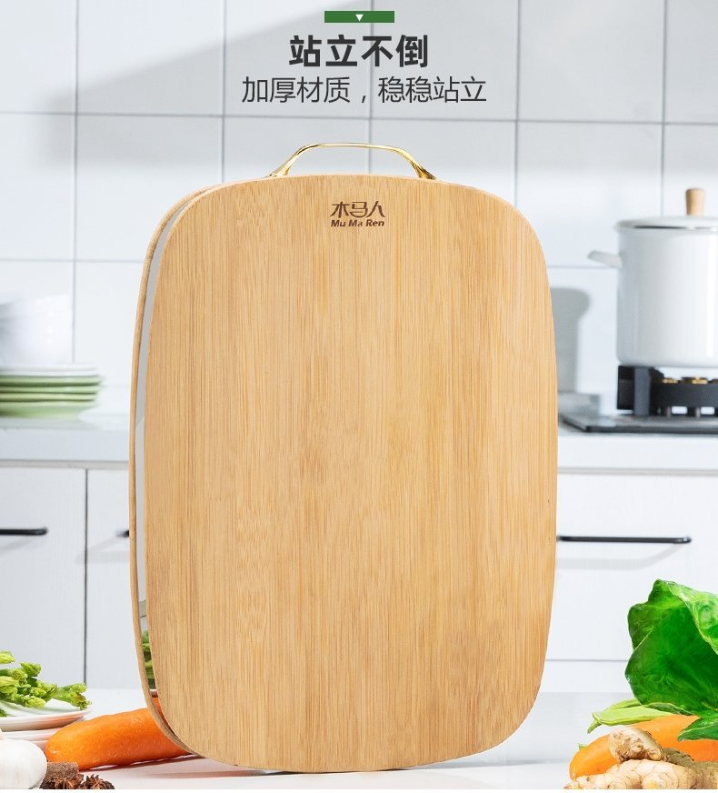 Мини доска для резки из натурального бамбука оптом