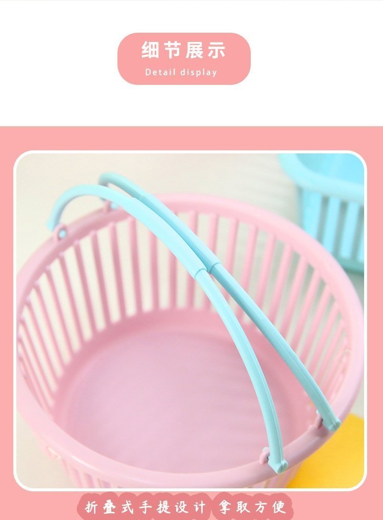 Корзина для хранения Макарон в стиле цветового столкновения оптом