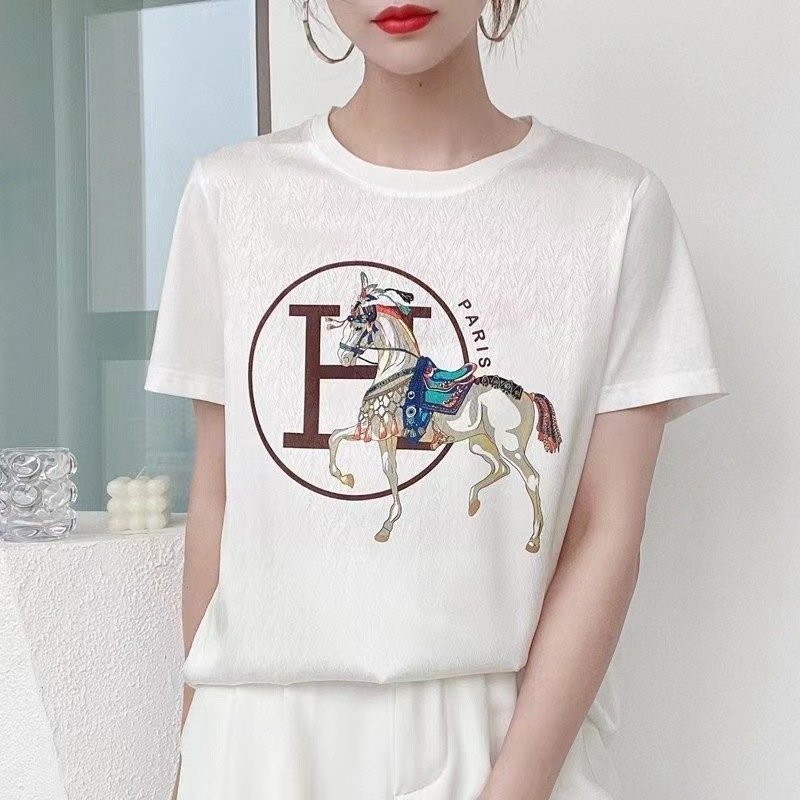 Футболка из искусственного шелка с коротким рукавом оптом