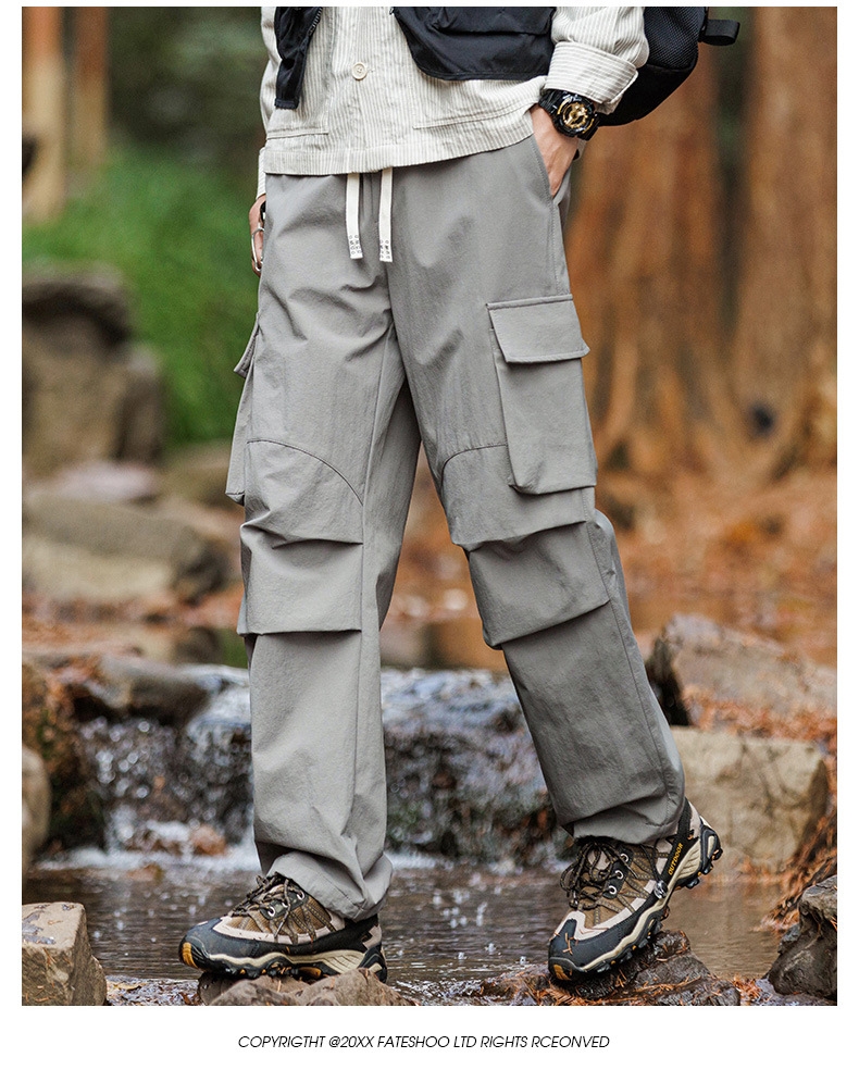 Наса прямые мужские брюки 2024 весна-лето оптом из Китая