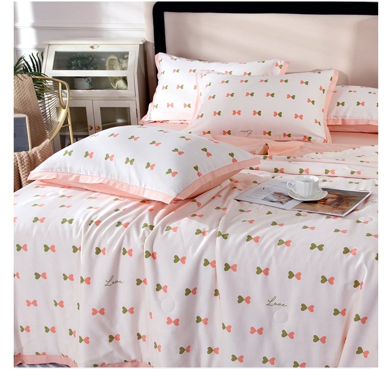 Летний комплект постельного белья из сои оптом из Китая