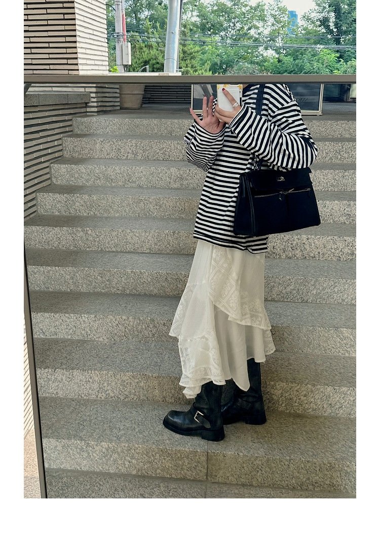 Длинная юбка с леопардовым принтом и асимметричным краем оптом из Китая