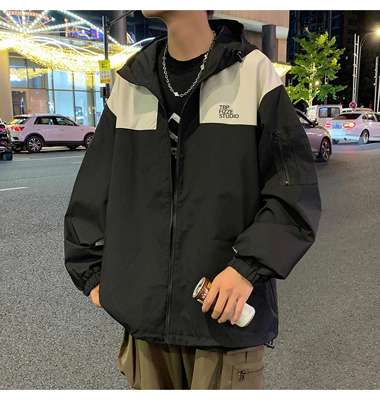 Мужская ветровка весна-осень 2024 оптом из Китая