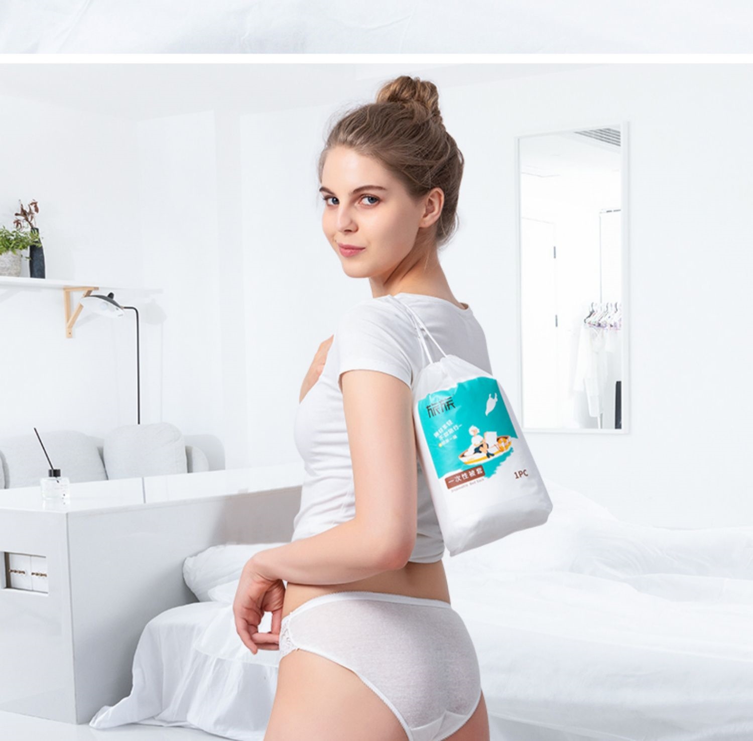 Одноразовое постельное белье оптом из Китая