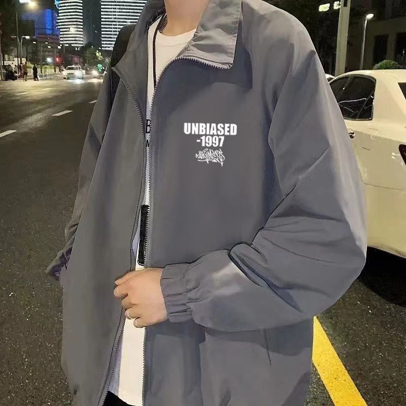 Мужская куртка ветровка в стиле хардкор оптом из Китая