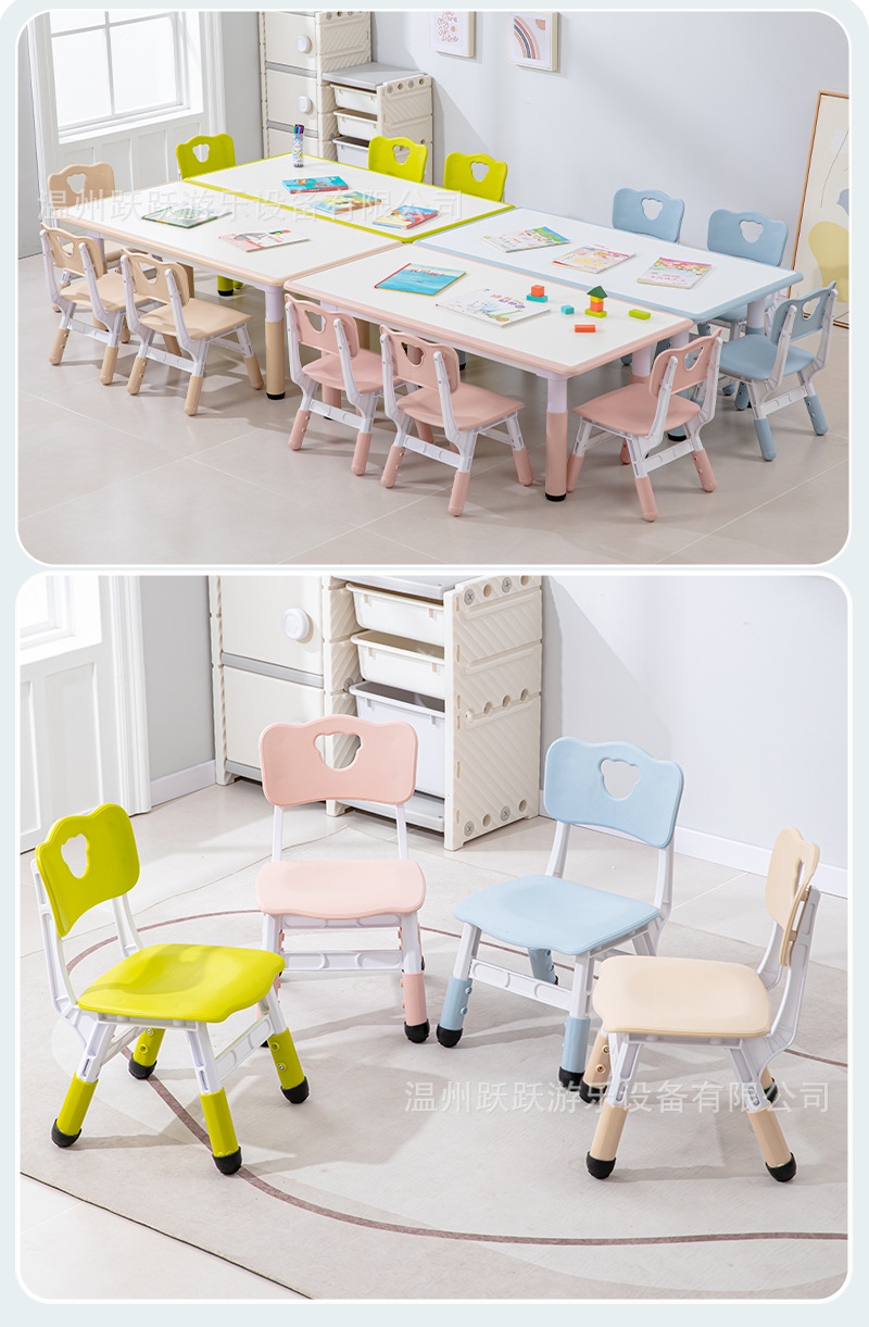 Детский стол и стул для учебы и рисования оптом из Китая