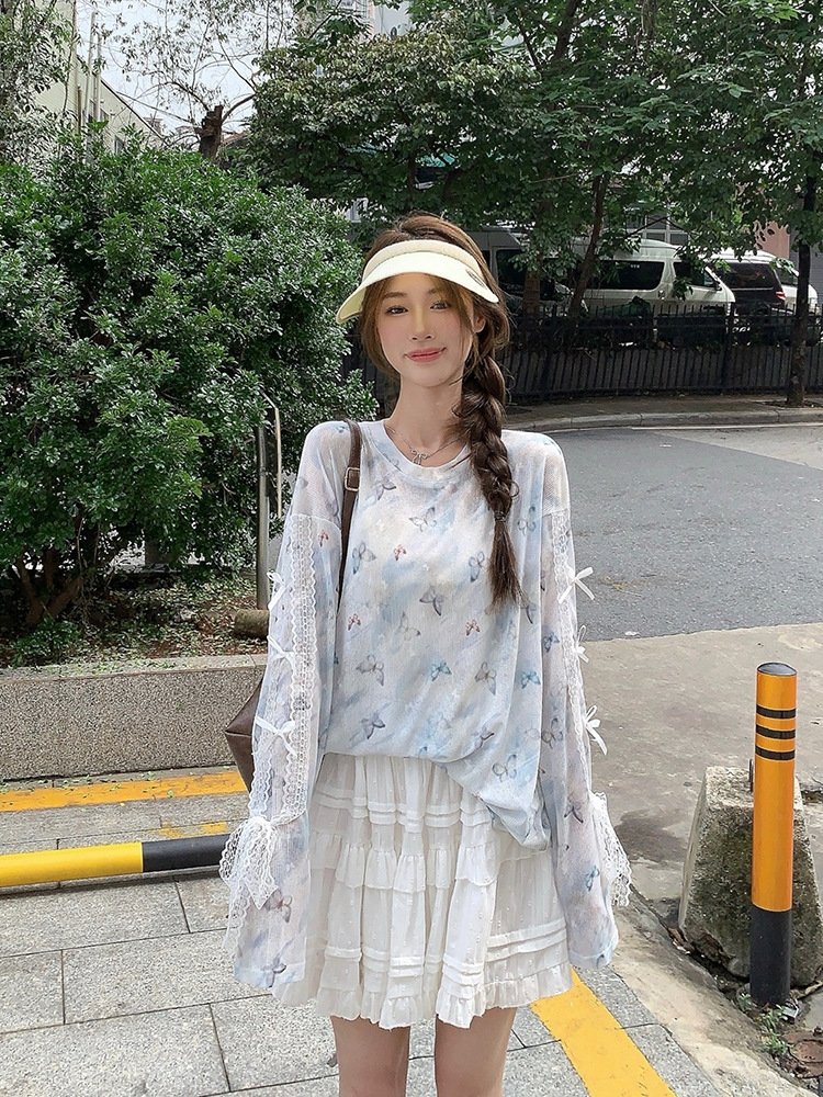 Летняя футболка с длинным рукавом и защитой от солнца оптом