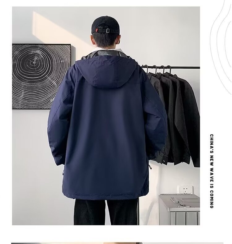 Ветровка с водонепроницаемой тканью оптом из Китая