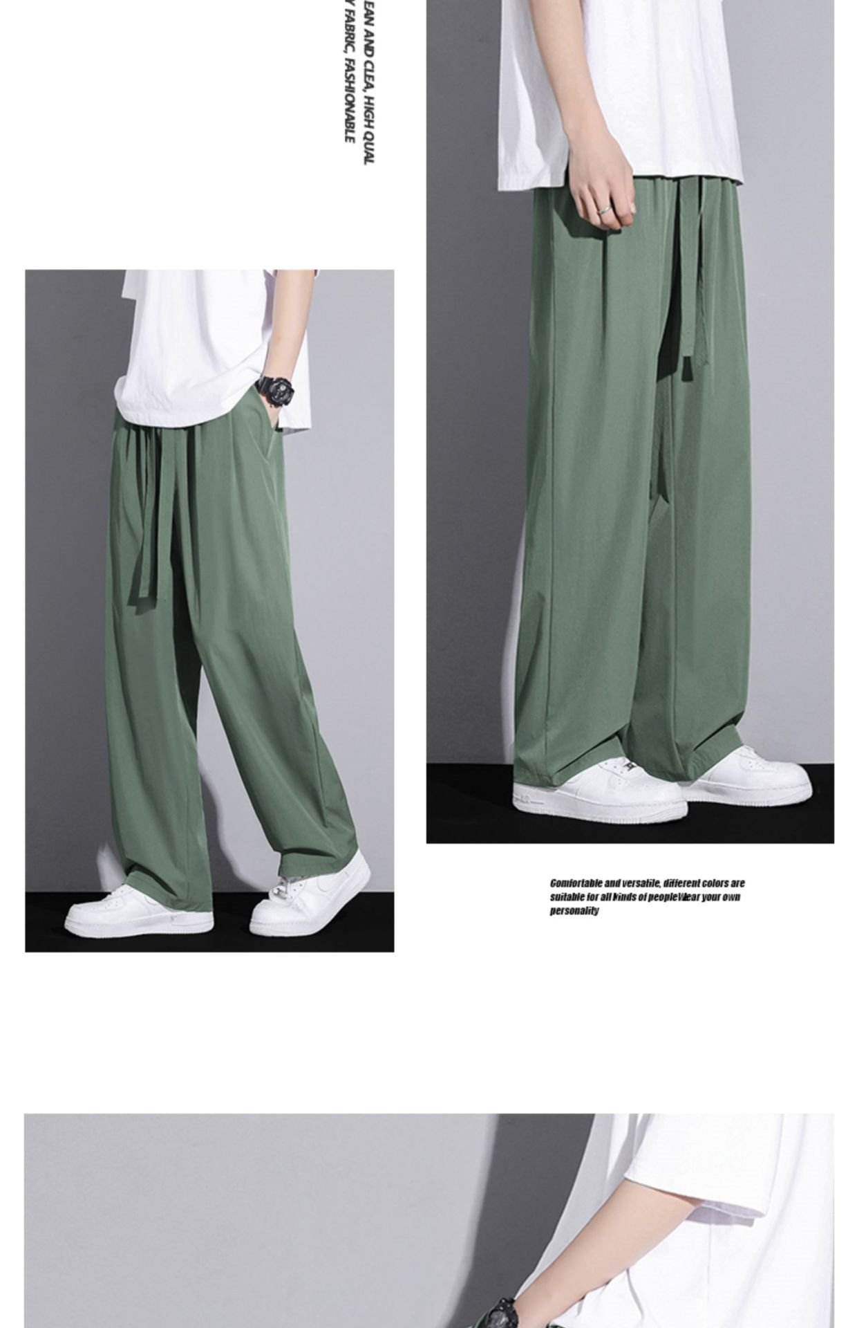 NASA мужские летние широкие брюки 2024 оптом из Китая