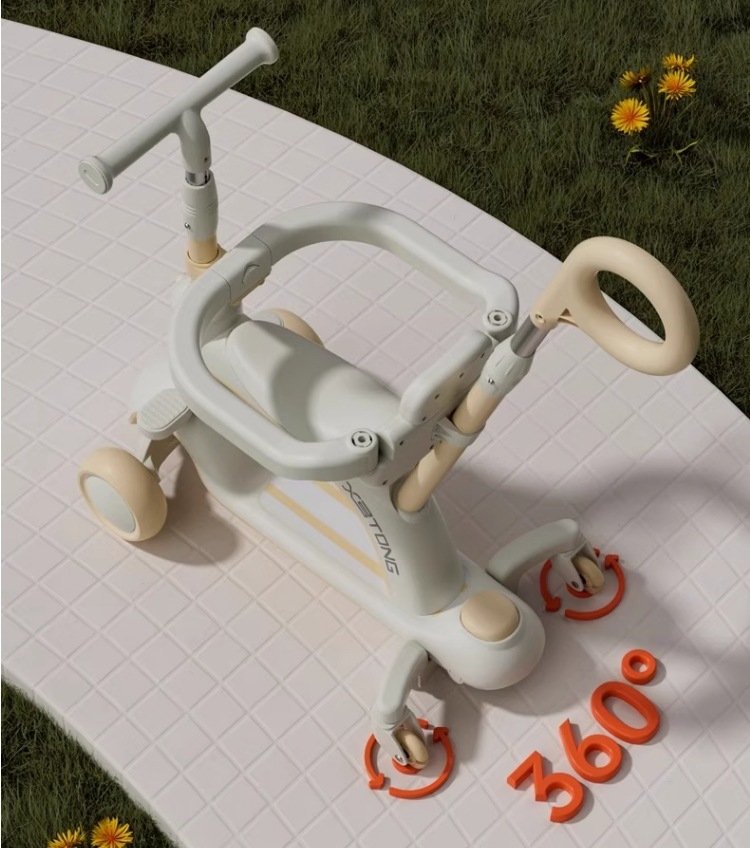 Детский трехколесный самокат оптом