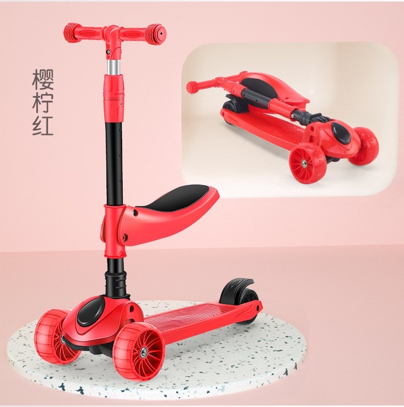 Детский трехколесный самокат оптом