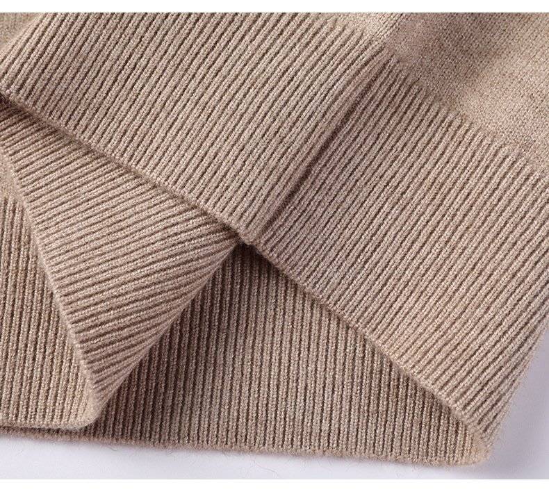 Мужской свитер с высоким воротником осенне-зимней коллекции 2024 оптом