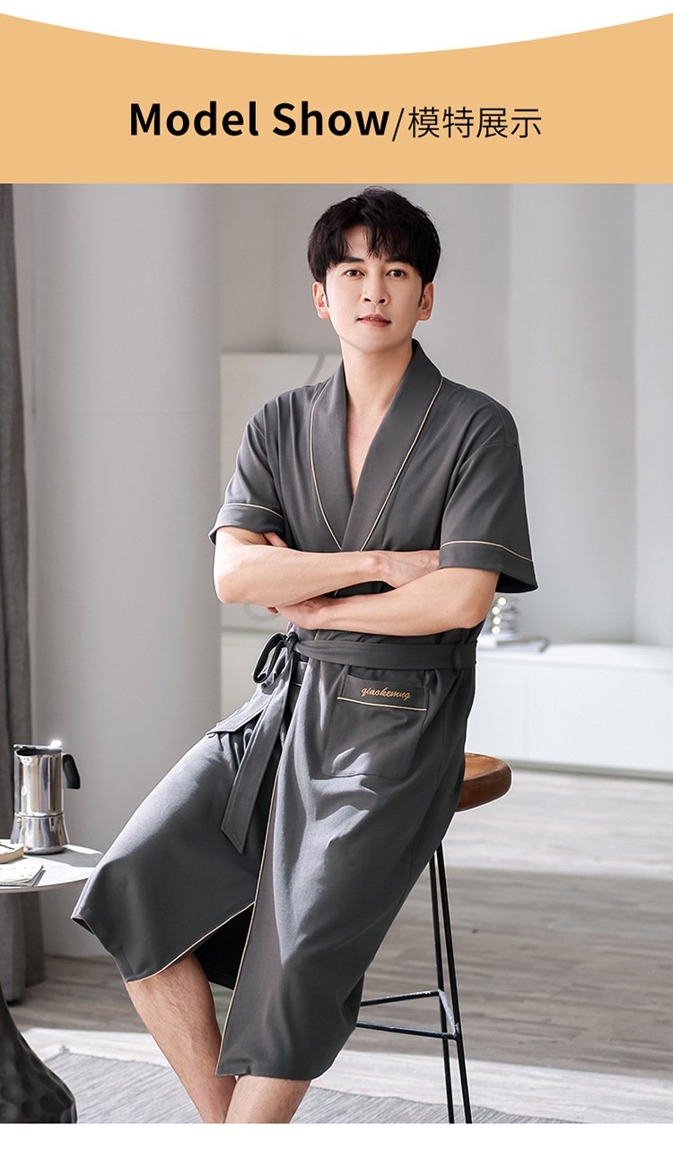 Мужская халат-платье из хлопка оптом