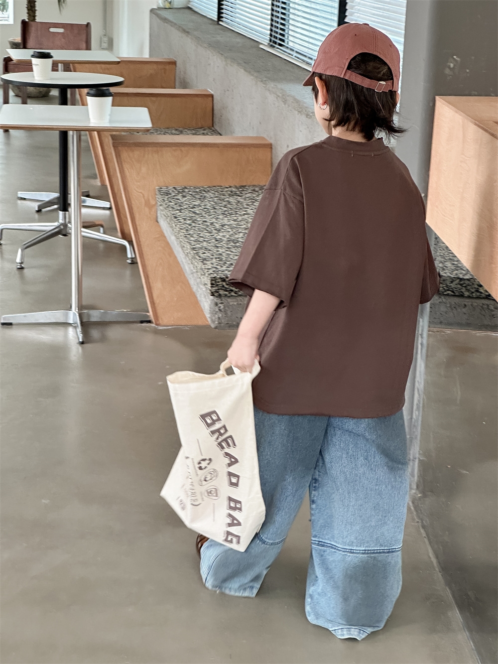 Джинсы для мальчиков в стиле ханбок 2024 оптом из Китая