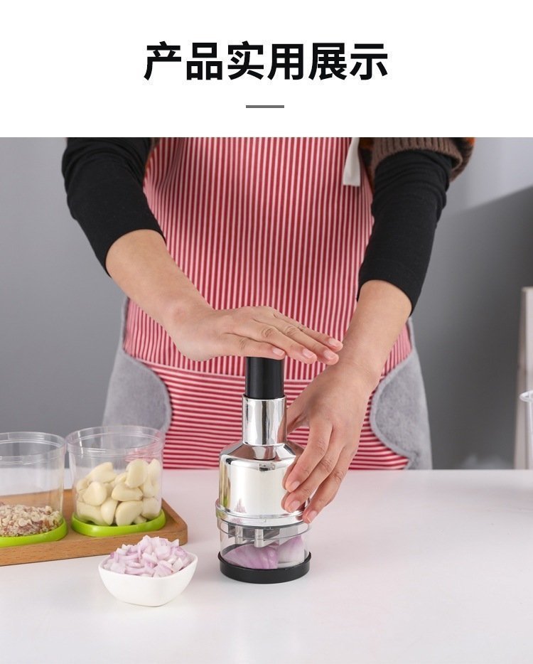 Ручной измельчитель чеснока из нержавеющей стали оптом