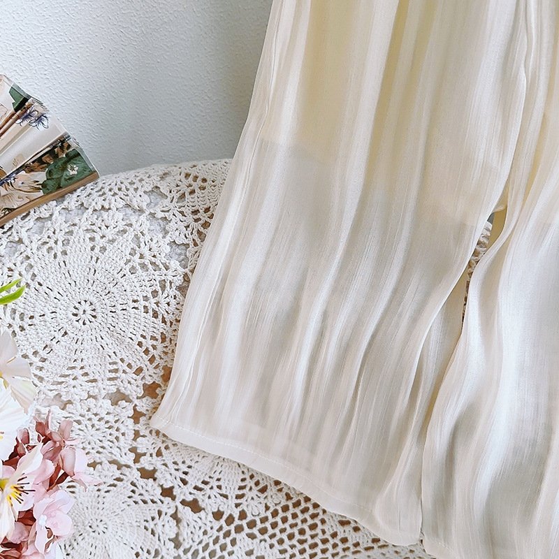 Детские широкие летние брюки для девочек оптом