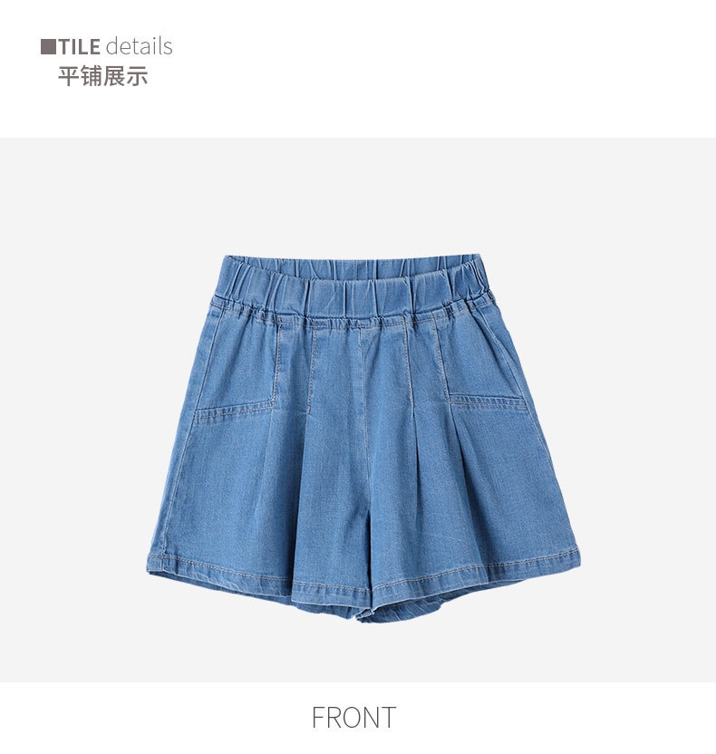 Летние джинсовые шорты для девочек оптом из Китая