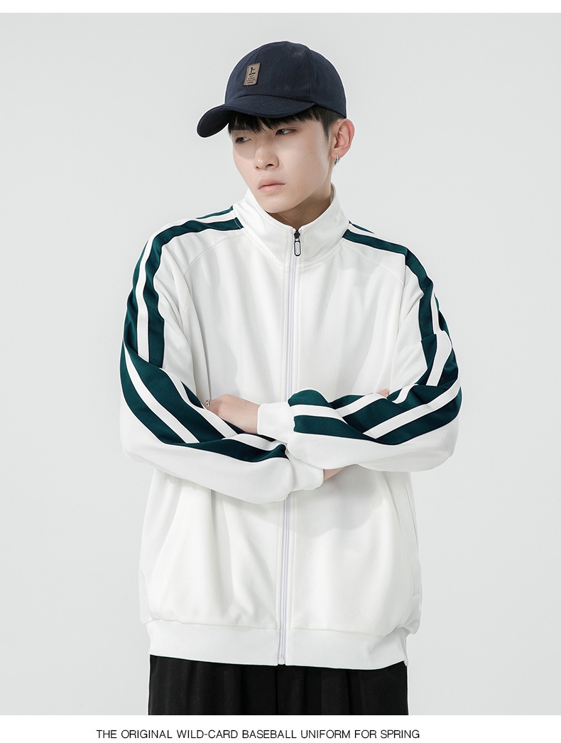 Весенняя куртка с молнией и стойкой оптом из Китая