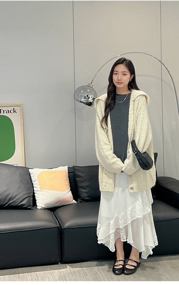 Длинная юбка с леопардовым принтом и асимметричным краем оптом из Китая