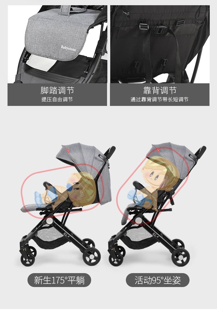 Детская коляска Babystone C8 оптом из Китая