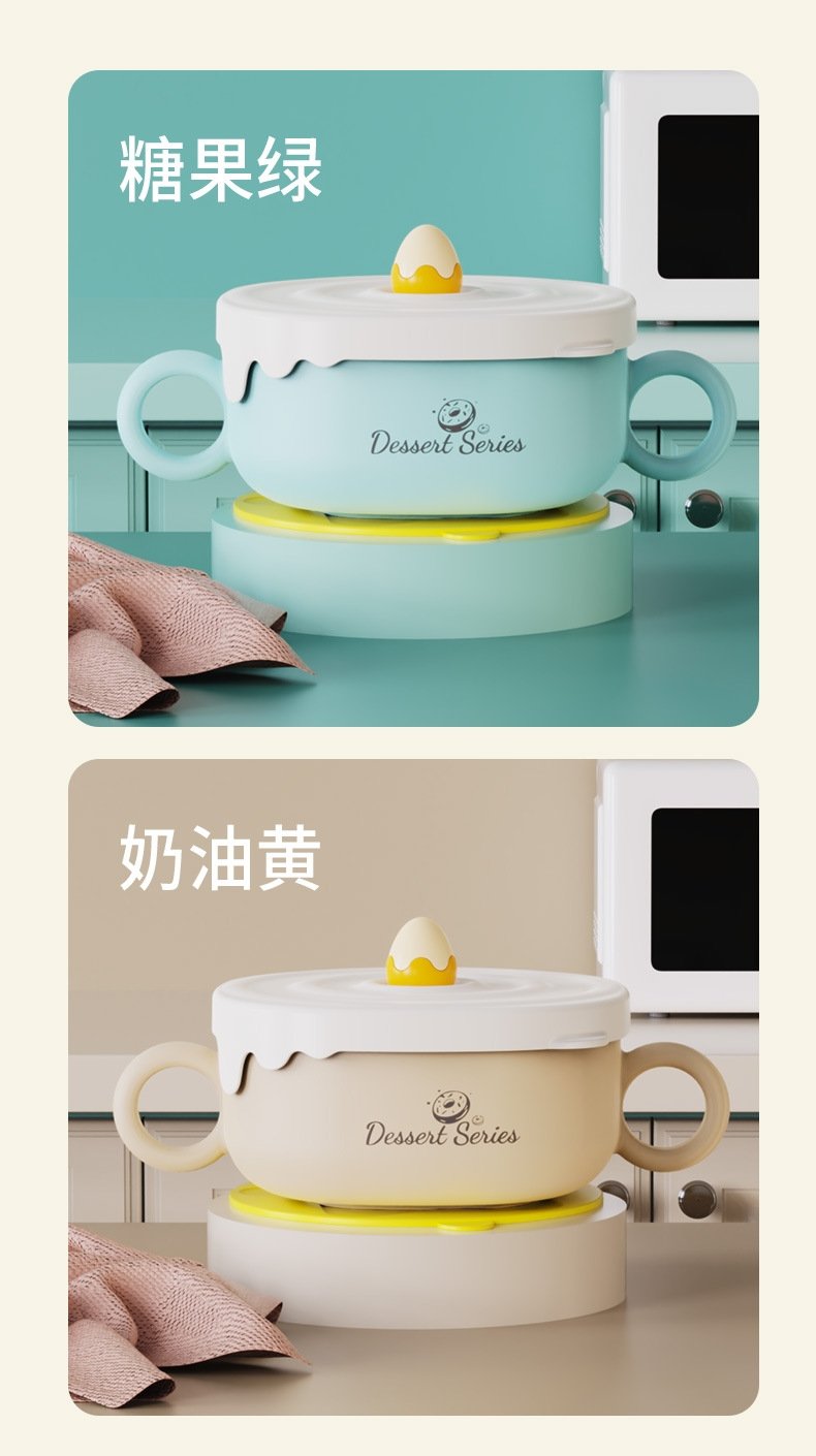 Детская пищевая чашка из нержавеющей стали с ручкой оптом