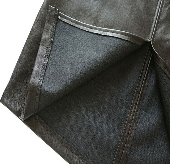 Женская кожаная юбка 2023 осенней коллекции оптом из Китая