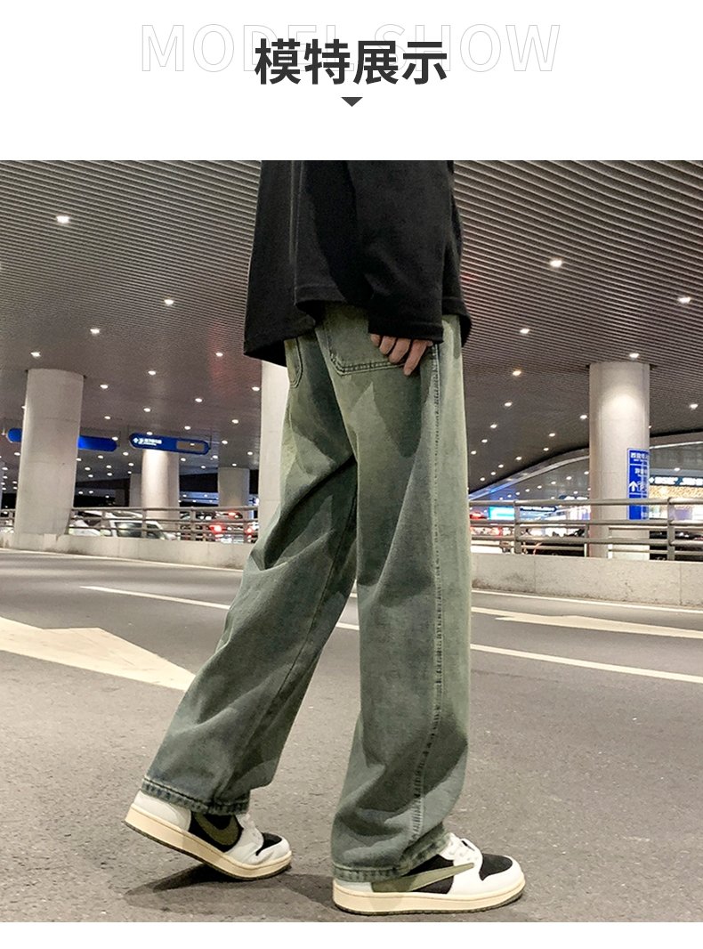 Мужские джинсы 2024 винтажного стиля оптом из Китая