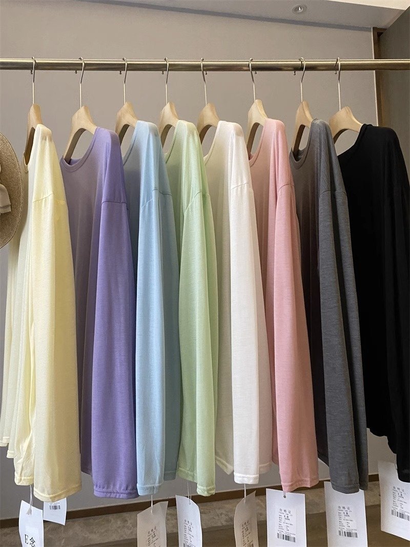 Футболка с длинным рукавом и защитой от солнца оптом