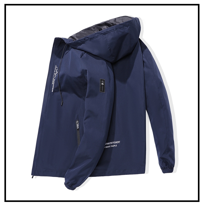 Мужская куртка с капюшоном оптом из Китая