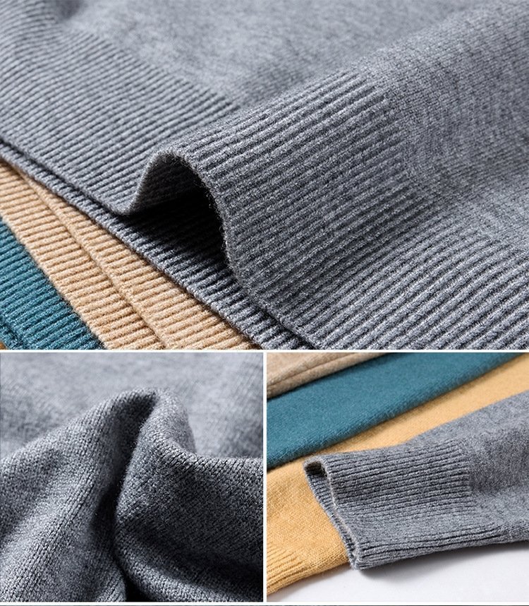 Мужской свитер с высоким воротником оптом