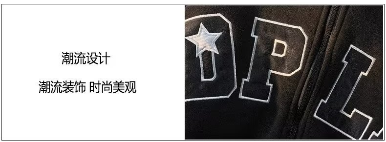 Мужская толстовка с капюшоном и принтом букв оптом из Китая