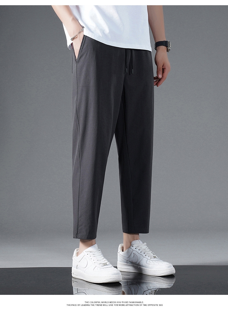 Мужские летние брюки из легкого льняного материала оптом из Китая