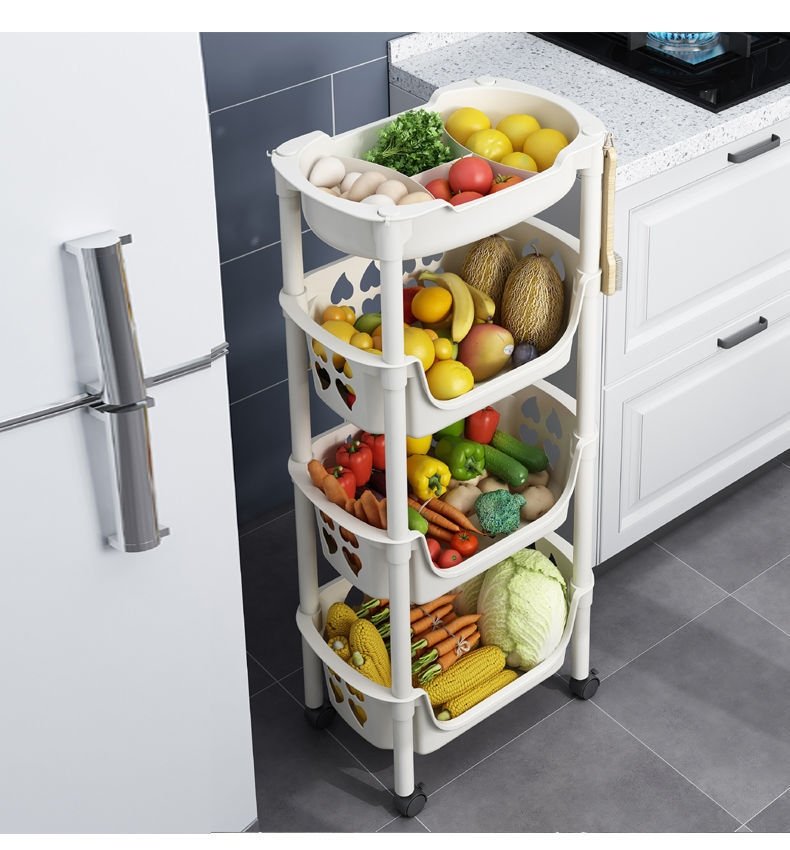 Многоуровневая стойка для овощей и фруктов оптом