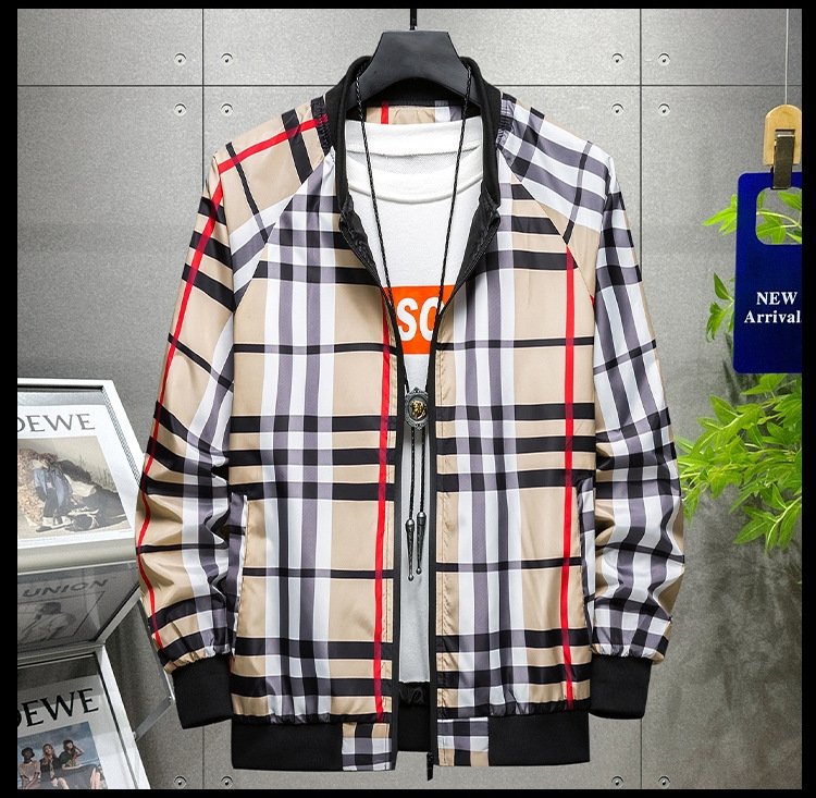 Мужская куртка с капюшоном и широкими полосами оптом из Китая