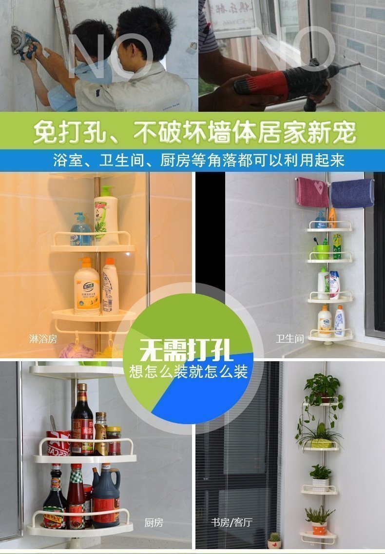 Угловая полка для ванной комнаты из нержавеющей стали оптом