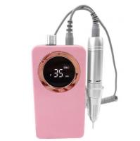 Электрическая полировальная машинка для ногтей - GO-AM-32/pink/ К12/ В12 анонс фото