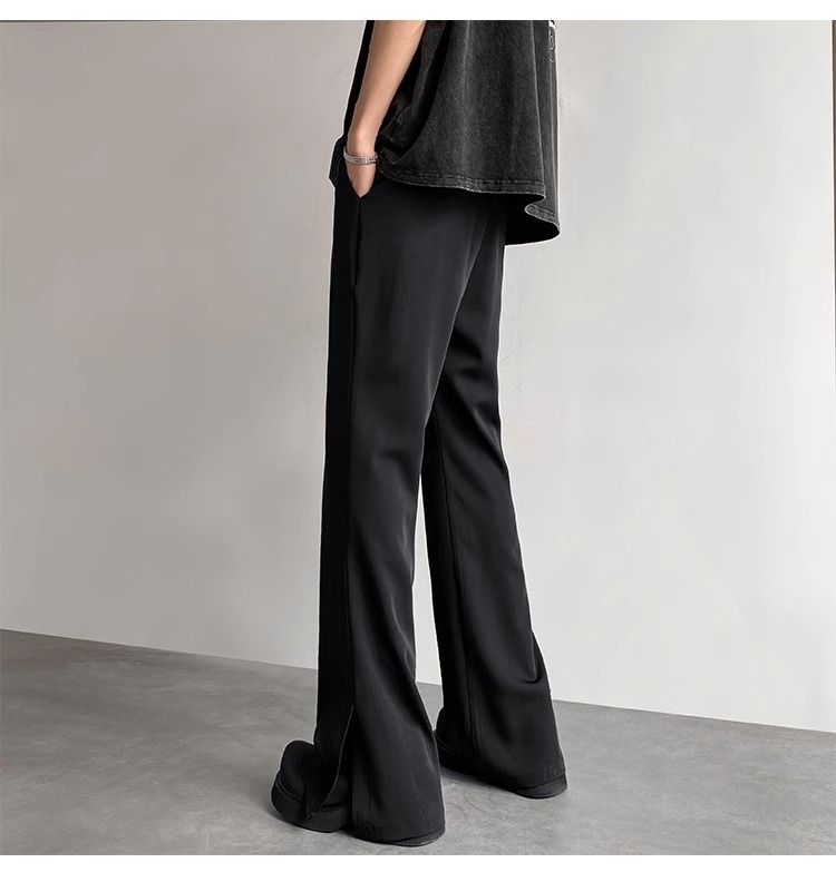 Мужские брюки с разрезом на костюме оптом из Китая