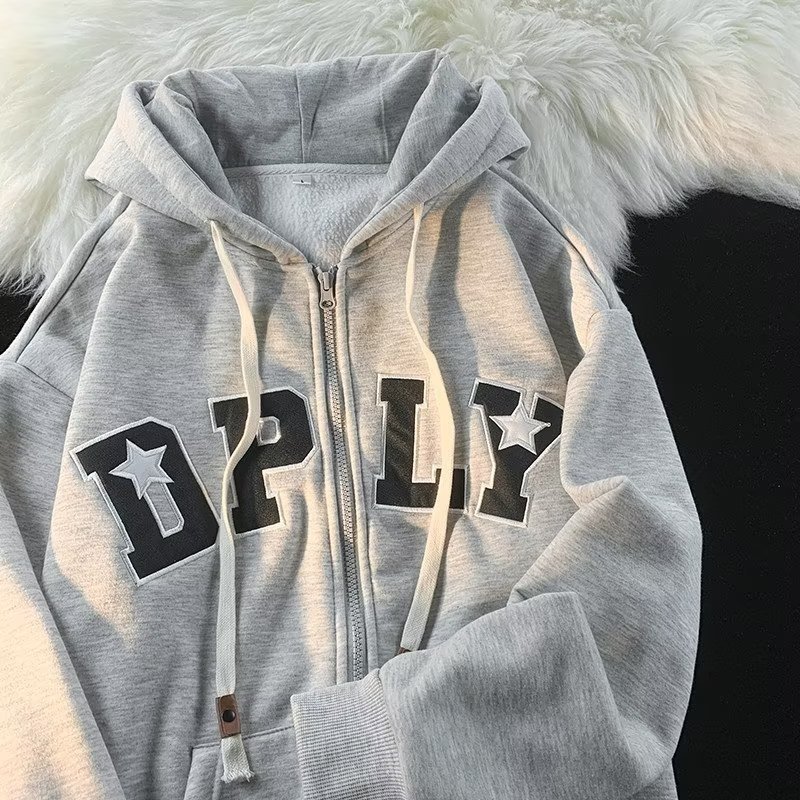 Мужская толстовка с капюшоном и принтом букв оптом из Китая