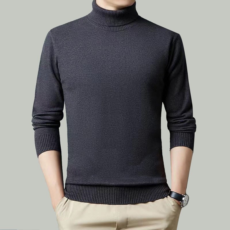 Мужской свитер с высоким воротником оптом
