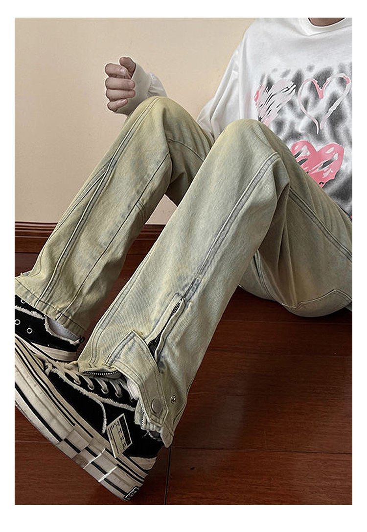 Джинсы oversize весенние мужские оптом из Китая