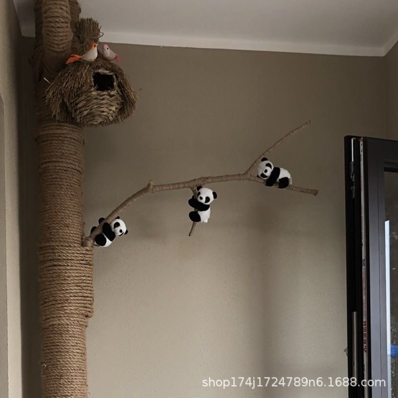 Мягкая игрушка-зажим для стола с маленьким пандой оптом