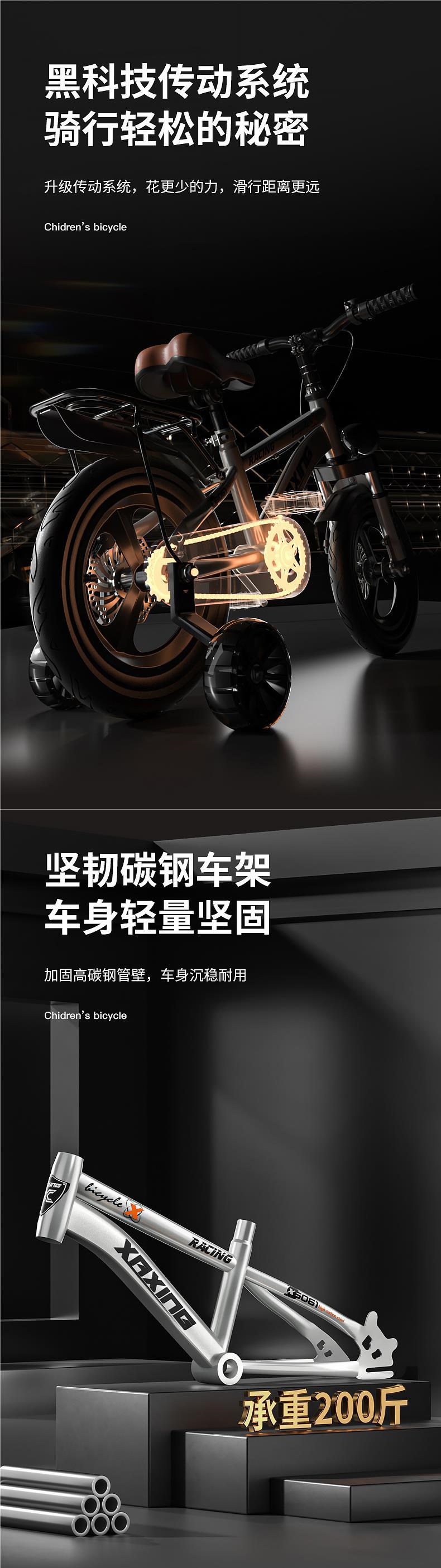 Детский велосипед для мальчиков и девочек 3-6-8-10 лет оптом из Китая