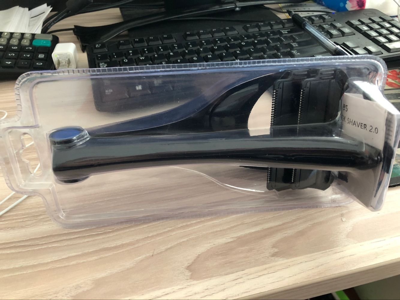 Бритва для бритья спины с двумя лезвиями 2.0 оптом из Китая