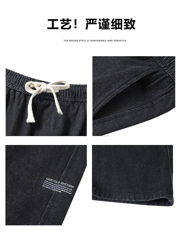 Мужские джинсы весенне-летней коллекции 2023 оптом из Китая