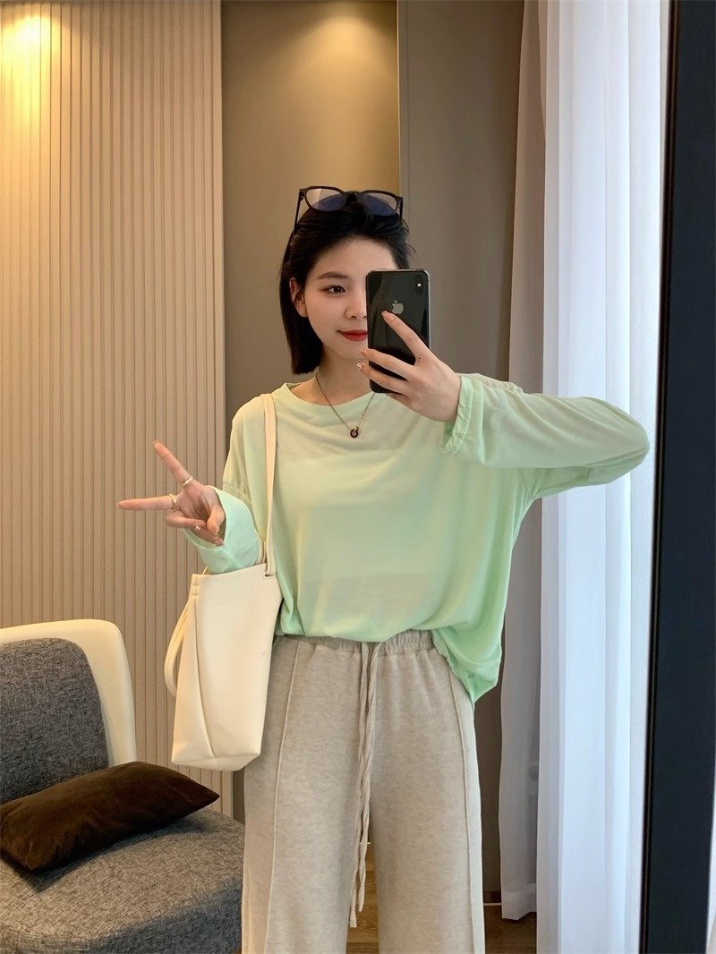 Футболка с длинным рукавом и защитой от солнца оптом