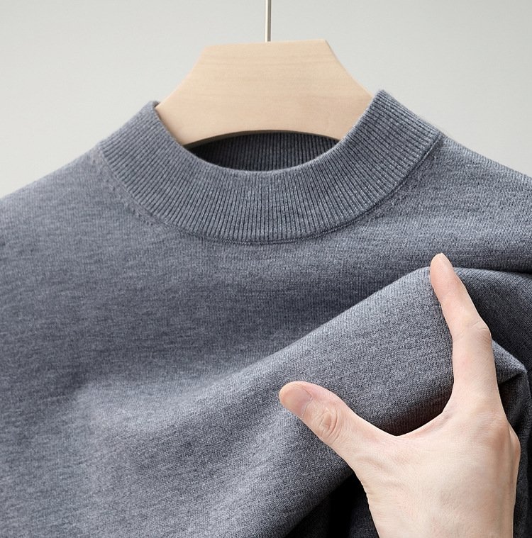 Мужской свитер с высоким воротником оптом