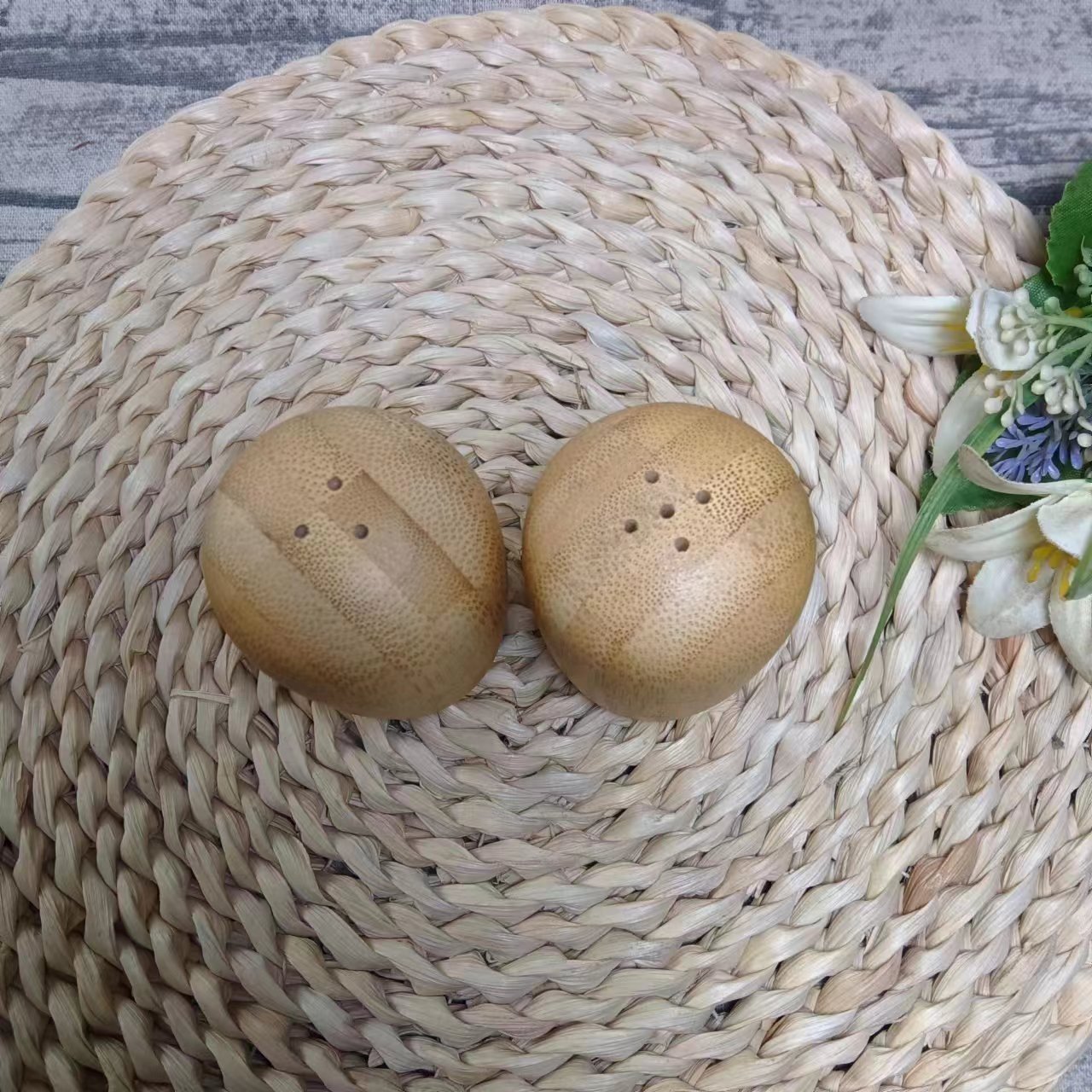 Ручной мельницы для перца и соли из бамбука оптом