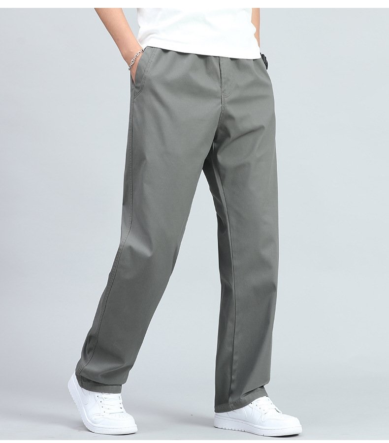 Мужские летние широкие хлопковые брюки оптом из Китая